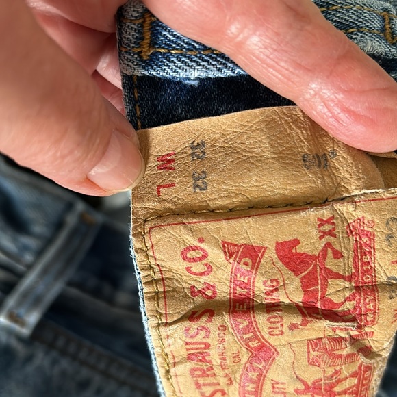 Men’s Levi’s 501 button fly size 32/32 - Picture 4 of 7
